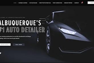 code auto detailing website car repair website car detailing website