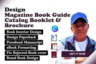 edit design and format your book, ebook, or magazine catalog in canva