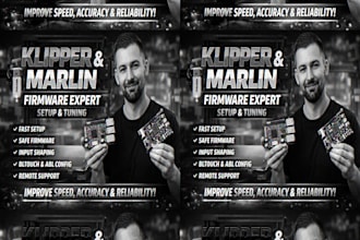 set up and tune klipper firmware for your 3d printer