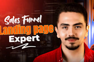 clickfunnels landing page, figma framer carrd unbounce systeme io landing page