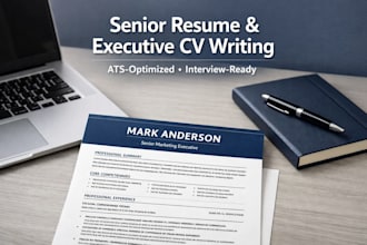 write a senior executive resume that gets interviews