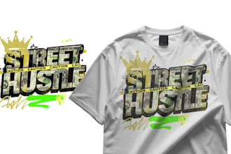design graphic tee designs for streetwear brands