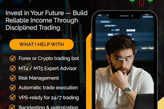 develop ai trading bot for forex, crypto, mt4, mt5 automated trading