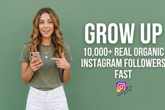 get you 10,000 real instagram followers and engagement