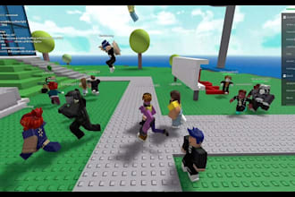 do roblox full game creation, full game development , roblox game creation
