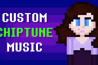 create custom bitcrushed chiptune music for your project