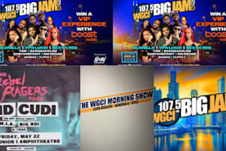 play and promote your song or ads on wgn, wgci radio live