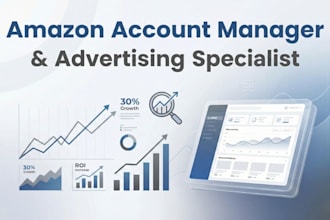 be your amazon account manager and advertising specialist
