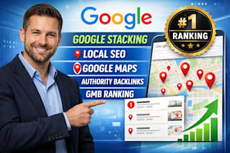 do google map stacking, entity stacking, and authority backlinks for local SEO