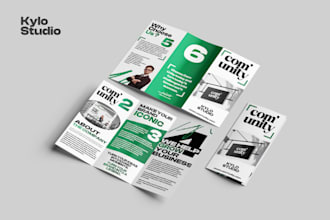 design modern eyecatching brochures for your brand