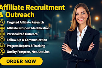 recruit targeted affiliates for your affiliate program