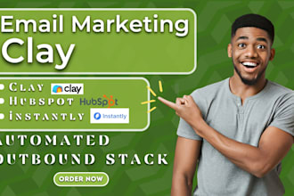setup clay, clay com, hubspot crm, instantly ai, brevo clay com gmass, lemlist