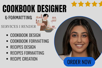 design kdp cookbook, cookbook formatting and recipes book