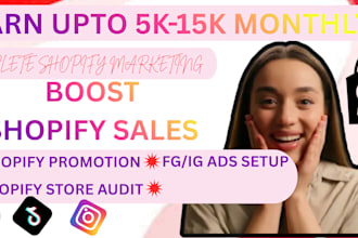 boost shopify sales with targeted store promotion and sales funnel