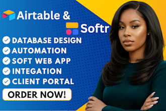 setup airtable database airtable automation airtable crm expert softr webapp
