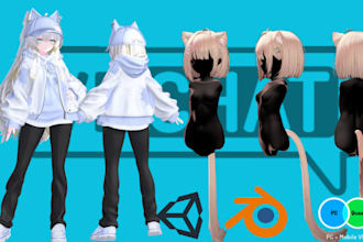 do custom vrchat outfit vrchat accessories vrc avatar vtuber vrchat clothing