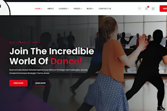 design squarespace dance website ballet schools website choreography studio