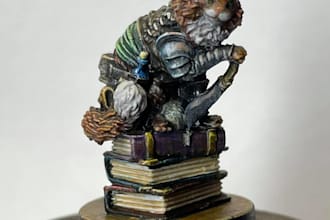 print and paint your miniatures army and terrain