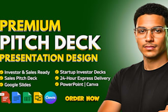 do a film pitch deck presentation investor deck google slide prezi presentation