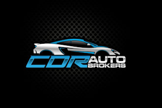 design a professional automotive logo
