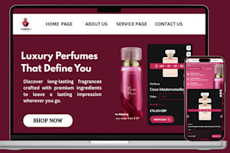 design perfume shopify store perfume website perfume store fragrance oud website