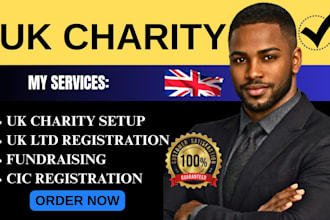 register your uk charity as cio with uk charity commission, cic, uk ltd