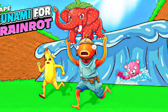 make you a escape tsunami for the brainrots map in uefn