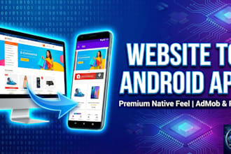 create an android app from your web with push notifications