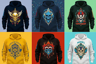 make a unique customized hoodie