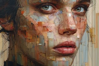 create abstract wall art, canvas, vector art designs for you