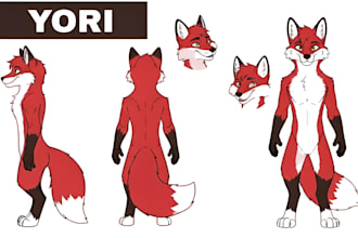 furry ref sheet furry reference sheet fursona character furry oc sfw nsfw art