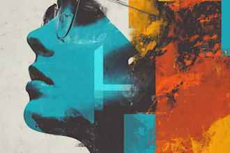 create stunning abstract art illustrations for prints