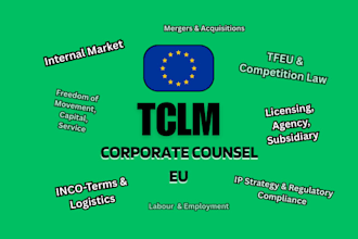 act as your corporate counsel for eu business and competition law advisory