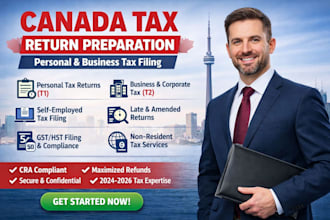 do canada corporate tax personal tax, and business tax filing support, gst, xero