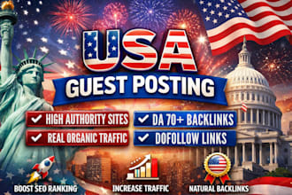 do usa guest post with dofollow seo backlinks, usa guest post service