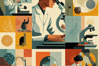 create medical and scientific illustrations