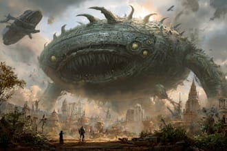 create fantasy, science fiction, or horror story