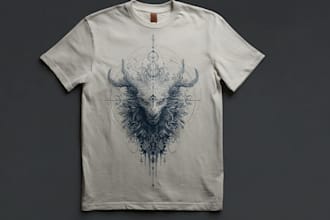 create unique streetwear, edgy, artsy tshirt designs