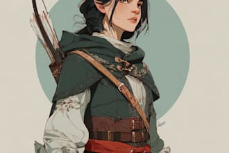 dnd character art and dnd character art