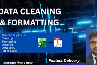 do data cleaning formatting and validation