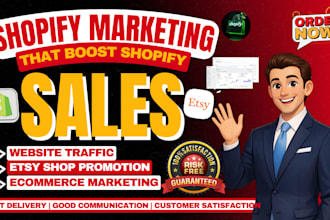 boost shopify sales with ecommerce marketing,  shopify marketing sales funnel