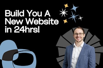 create a website for you in 24hrs