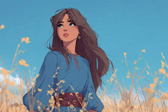 do professional digital painting