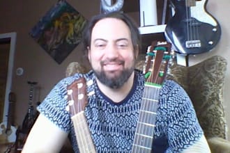 teach you guitar, bass or ukulele