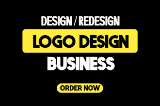 design modern logo design for business, branding and style guide