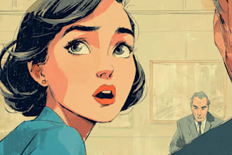 draw comic book illustration with comic book illustrator