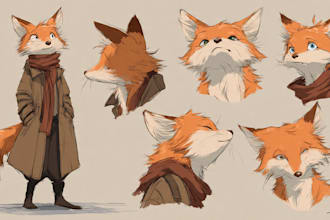 draw your furry or fursona character