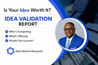 validate your business idea with market research