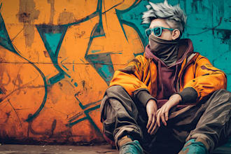 create custom graffiti art designs murals and wall arts