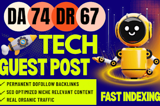 create tech guest post, technology guest post, dofollow authority backlink